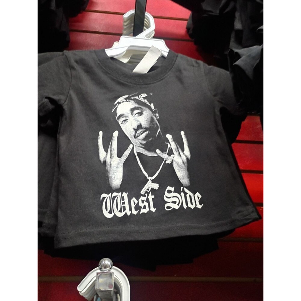 RARE TUPAC 2PAC THUG LIFE RAP KIDS TEE 2 T